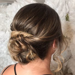 effortless hair up style